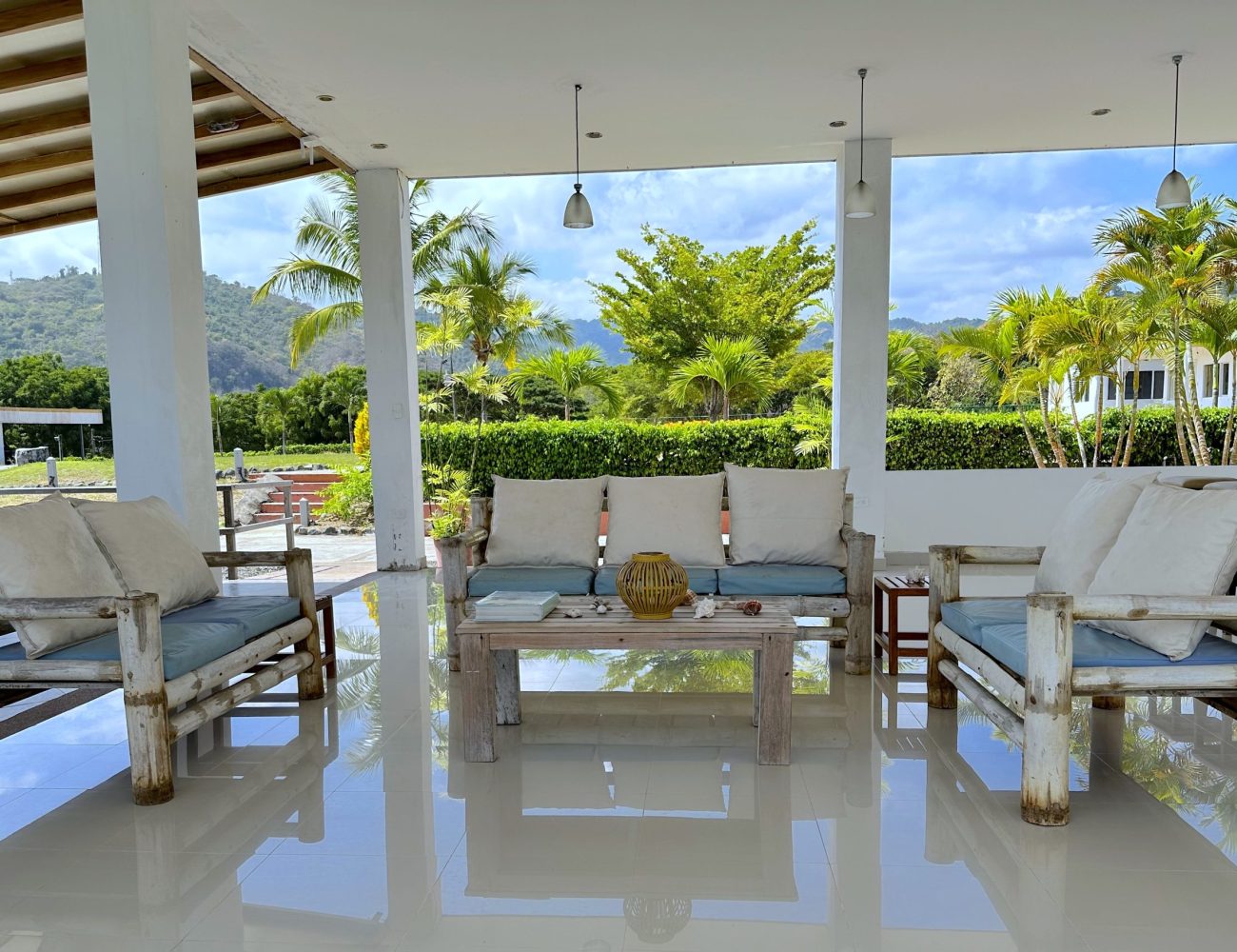 Sala con vista panorámica